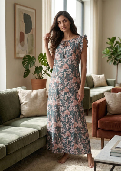 Floriva - Slub Cotton nighty
