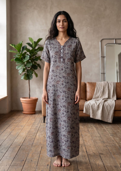 Mochaire - Slub Cotton nighty