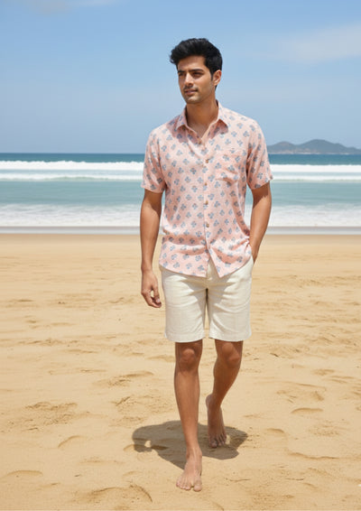 Coastal - Cotton beach shirt