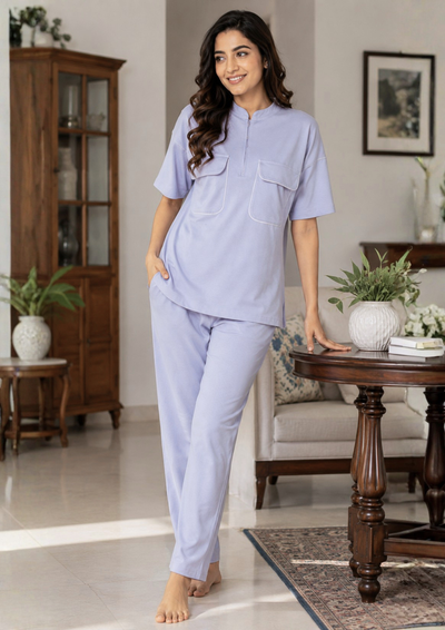 Lavender - Jersey Cotton pajama set