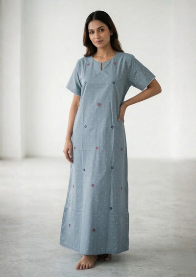 Polka - Cotton nighty