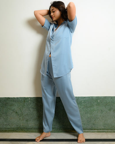 Satin - Satin pajama set