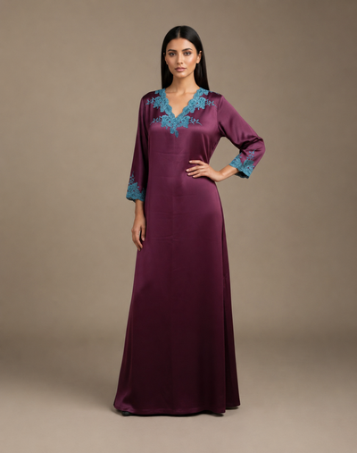 Satin Nighty & Kaftan