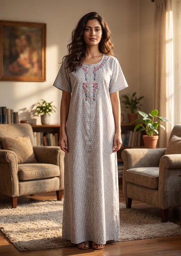 Luminae - Cambric Cotton Nighty