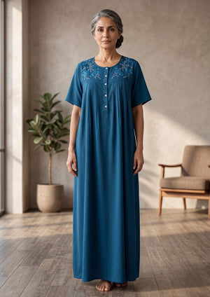 Azure - Butter Cotton nighty