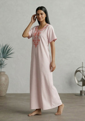 Cotton Nighty & Kaftan