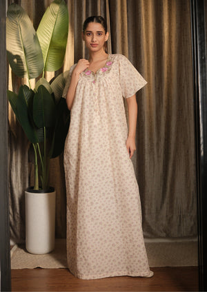 Blush - 100% Pure Cotton nighty