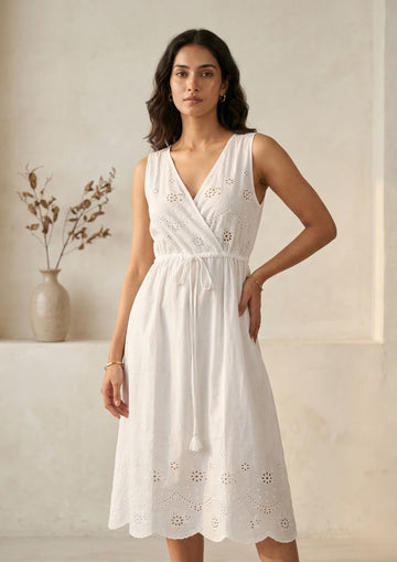 Ivory - Cotton short nighty