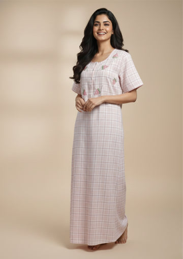 Blush - Cotton nighty