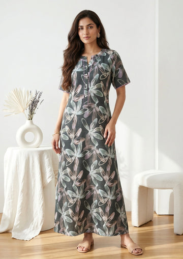 Midnight - Slub Cotton nighty