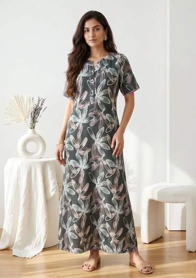 Midnight - Slub Cotton nighty