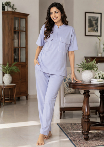 Lavender - Jersey Cotton pajama set