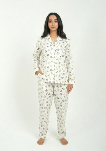 Doodle - Cotton Poplin pajama set