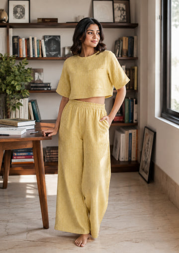 Golden - Cotton Blend co-ords