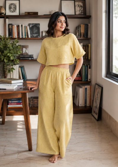 Golden - Cotton Blend co-ords