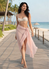 Blush - Georgette cover up