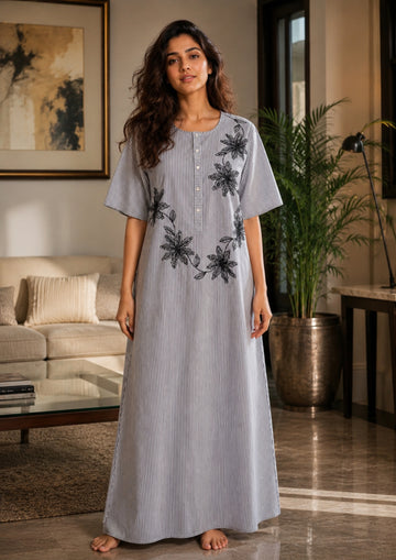 Monofleur - Cambric Cotton nighty