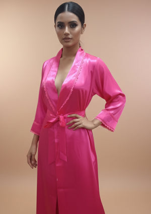 Ruby - Satin gown