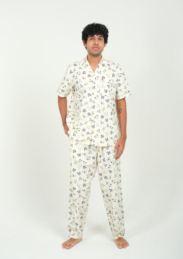 Doodle - Cotton Poplin pajama set