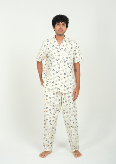 Doodle - Cotton Poplin pajama set