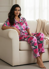 Midnight - Satin pajama set