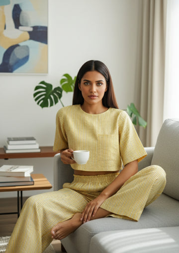 Golden - Cotton Blend co-ords