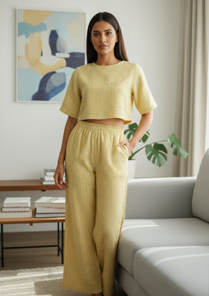 Golden - Cotton Blend co-ords