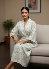 Sage - Cambric Cotton gown
