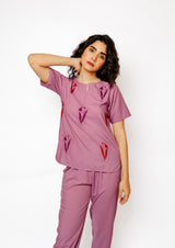 Evren - Butter Cotton Night Suit