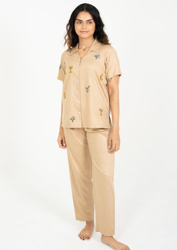 Desert - Cotton Satin pajama set