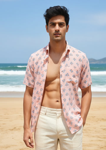 Coastal - Cotton beach shirt