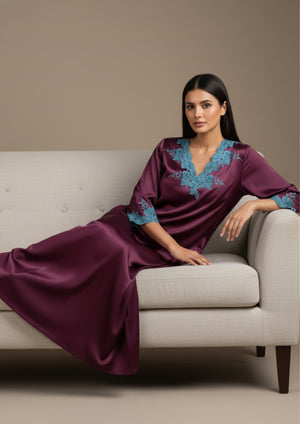 Midnight - Satin nighty
