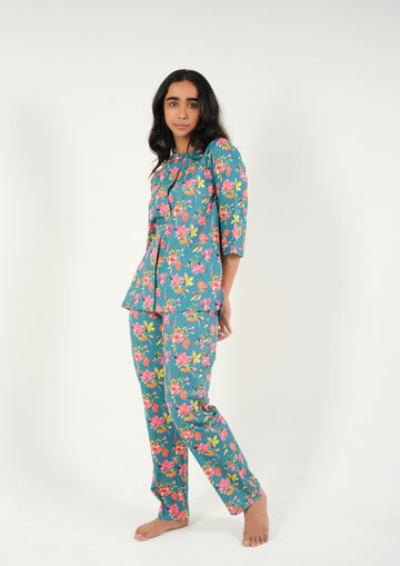 Mazarine - Cotton Co-ord Set