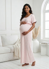 Blush - Cotton feeding nighty