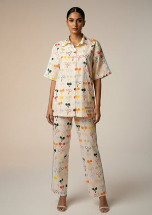 Playful - Cotton Poplin pajama set