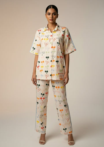 Playful - Cotton Poplin pajama set
