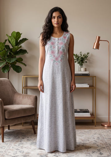 Roselle - Cambric Cotton Nighty