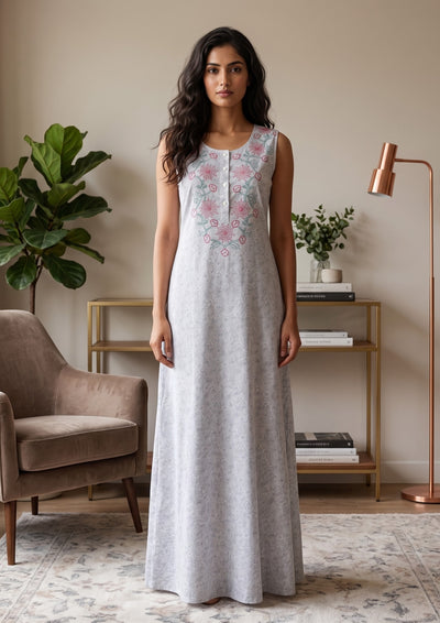 Roselle - Cambric Cotton Nighty