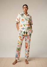 Amalfi - Cotton Poplin pajama set