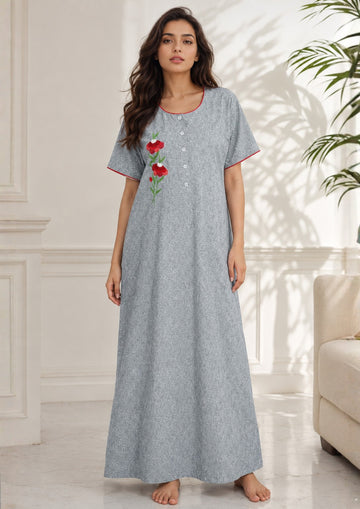 Mistrose - Cotton Poplin nighty