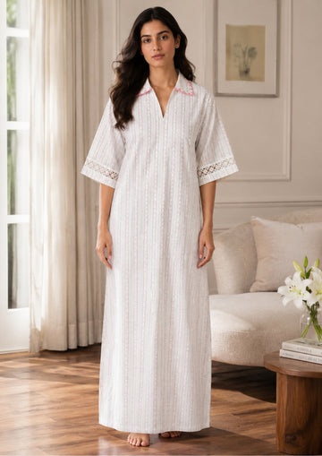 Pearlina - Cotton Poplin nighty