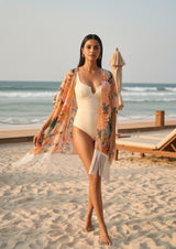 Wildflowers - Georgette cover up