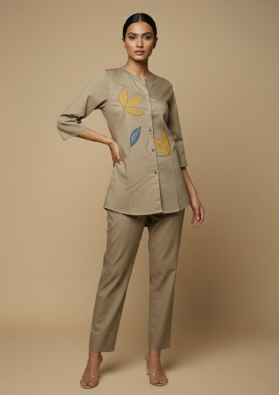 Mud Bloom Applique Co-ord Set