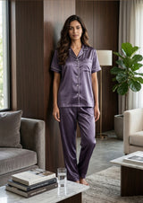 Amethra - Satin Night Suit