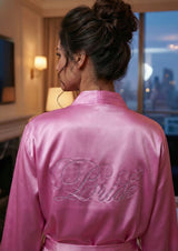 Onion Pink - Satin gown