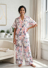 Floral - Silk Muslin pajama set