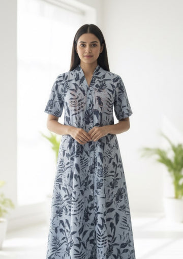 Azure - Cotton Poplin nighty