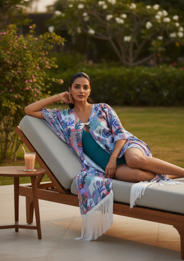 Tropical - Georgette cover up