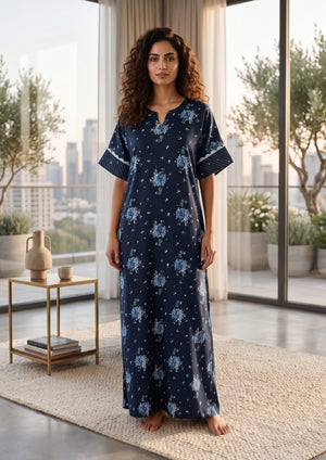 Cotton Nighty & Kaftan