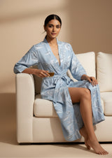 Sky - Cambric Cotton gown